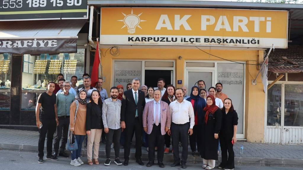 Karpuzlu Belediyesi'nde Ak Parti İstişare Toplantısı Gerçekleştirildi